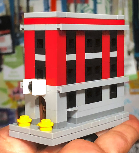 Microscale Lego Firehouse